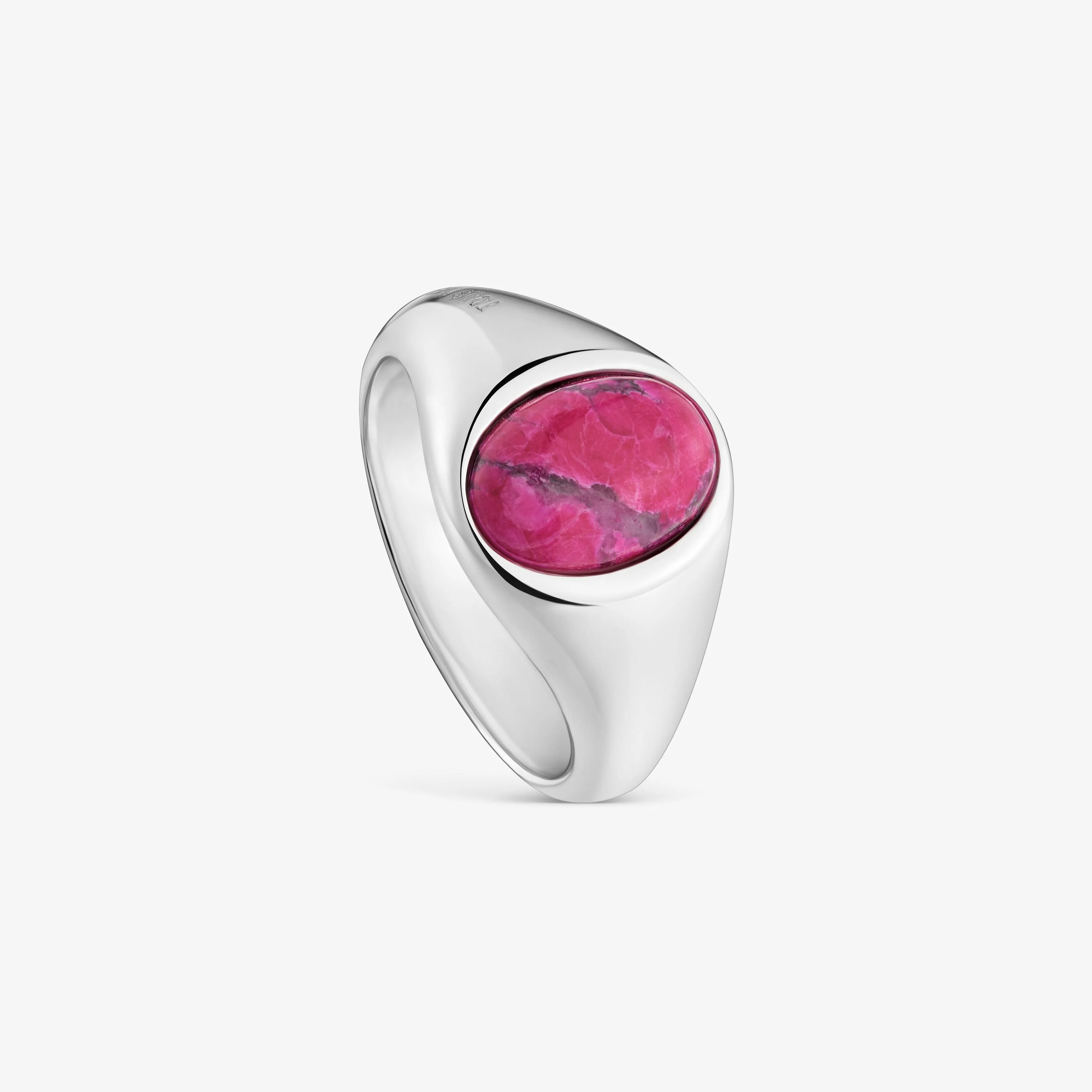 Silver-plated Ring with calcite TOUS Gem Power - 1