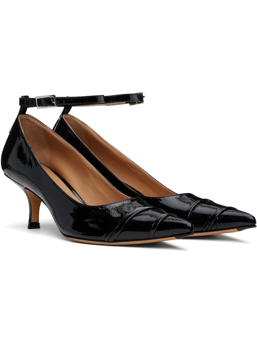 Black Kinkies Pump Heels - 4