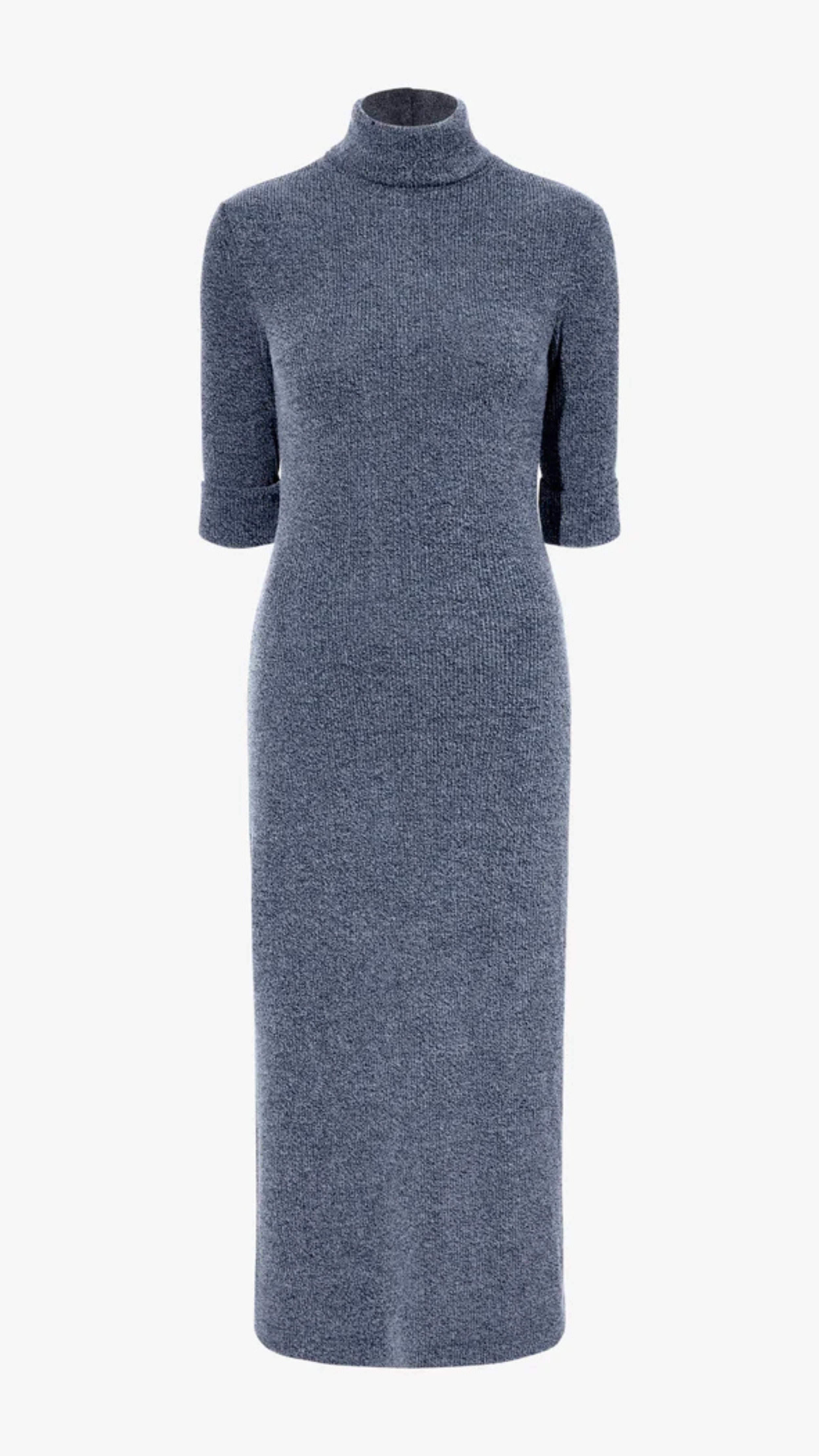 The Cerine Dress in Boucle Rib - 5