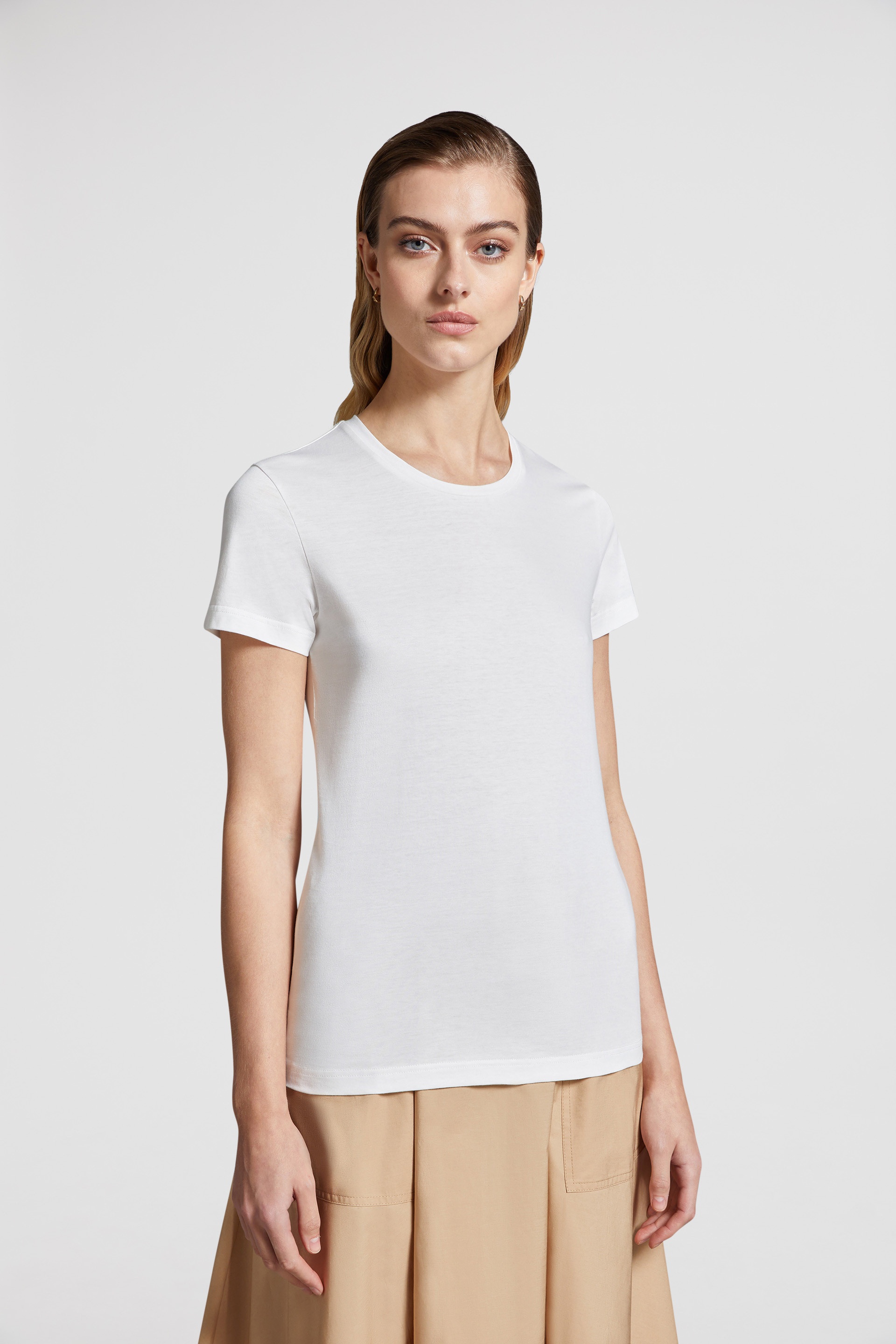 Logo Patch Cotton Jersey T-Shirt - 3