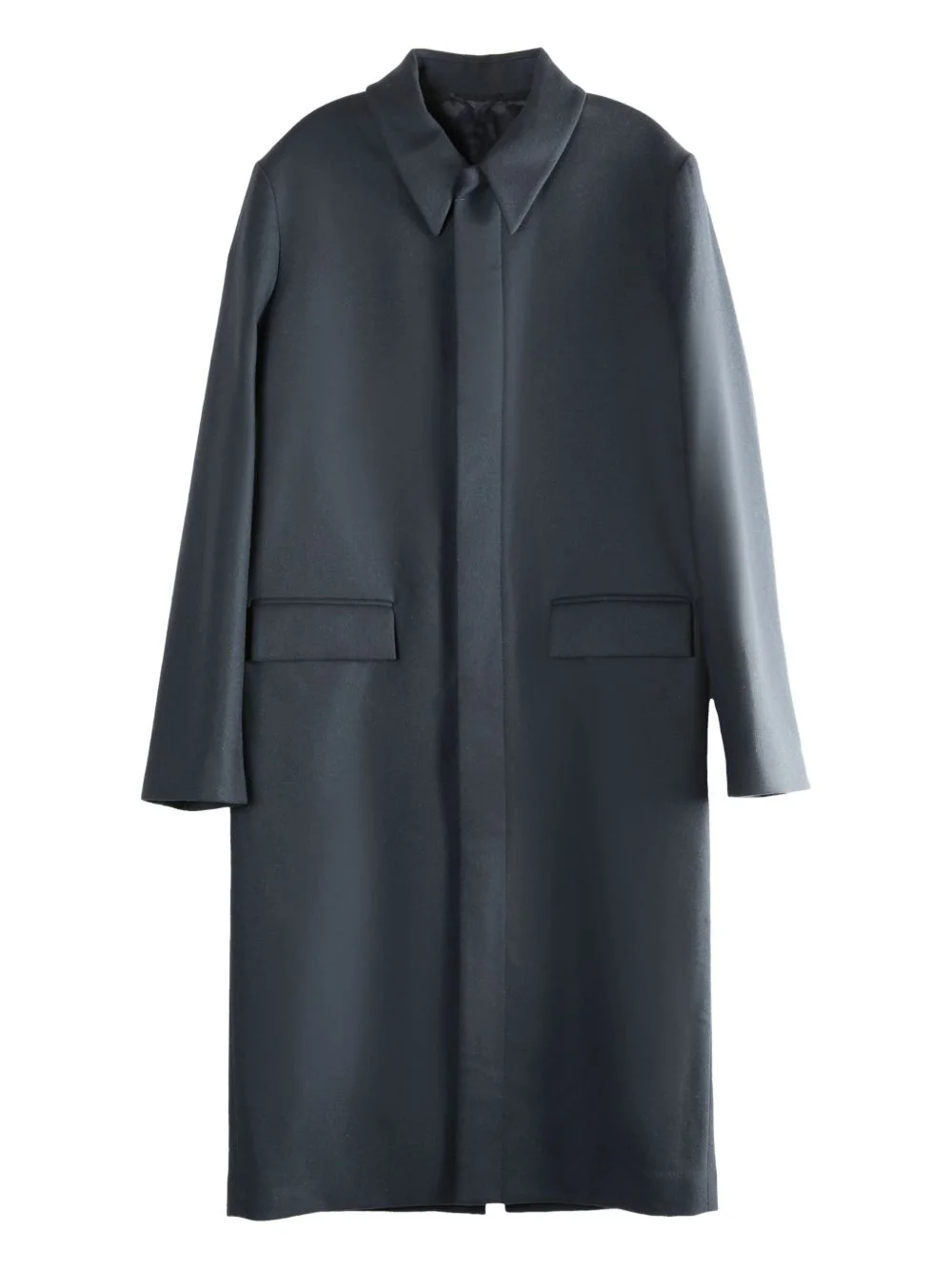 single-breasted coat - 1