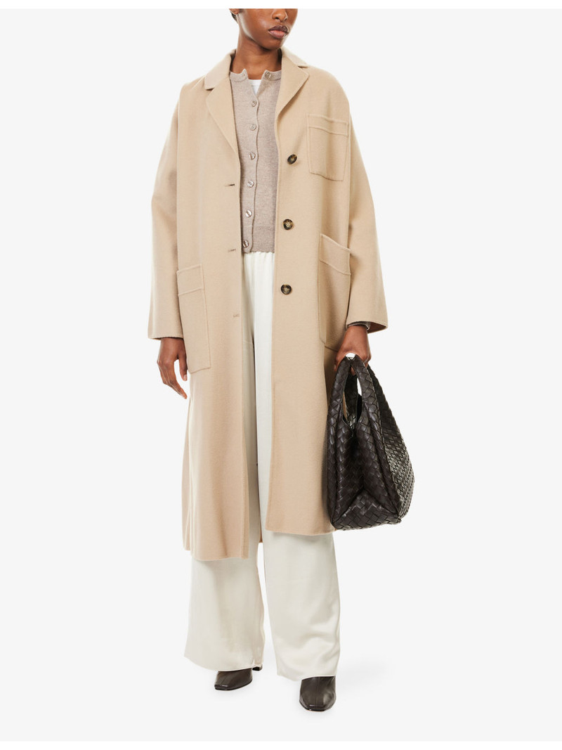 WEEKEND Max Mara Nebbia Round-Neck Wool And Cashmere Cardigan outlook