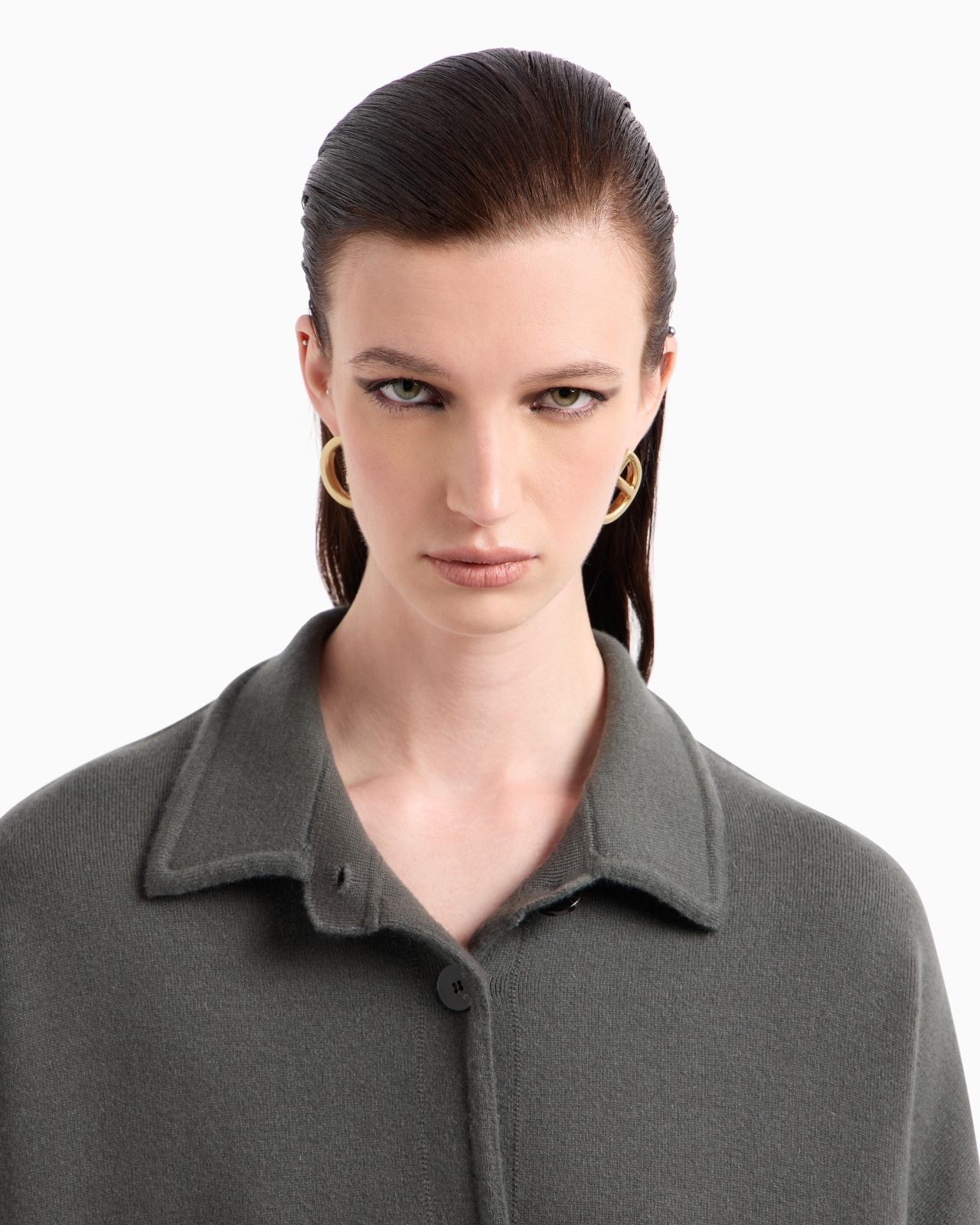 CASHMERE AND VIRGIN WOOL SHIRT JACKET - 5