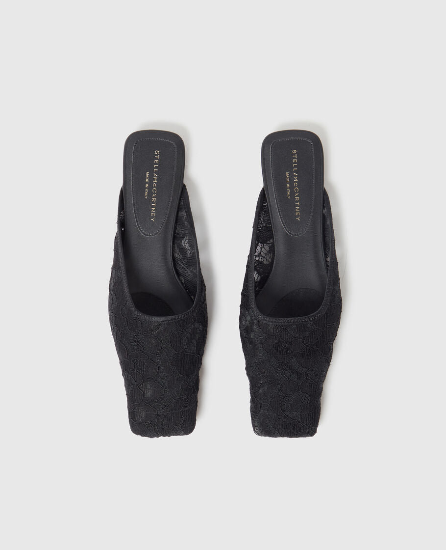Slipper Lace On Mesh - 4