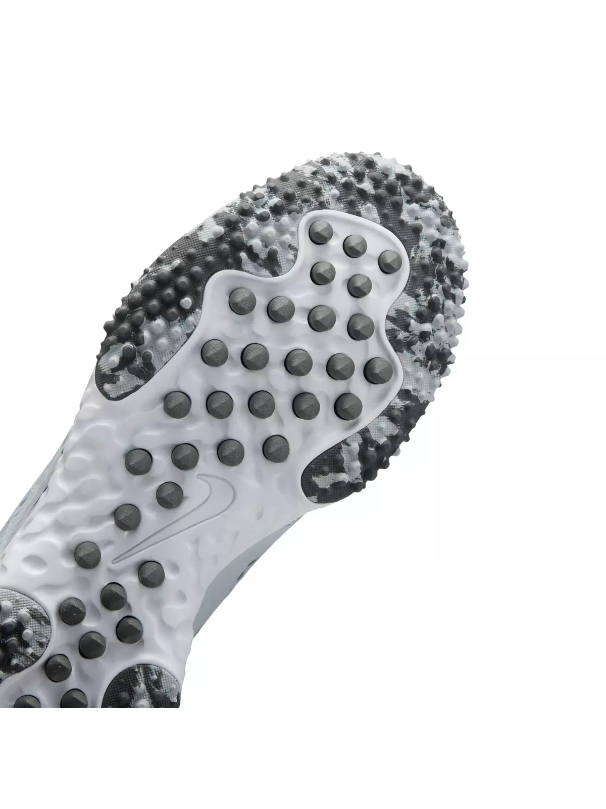 Alpha Huarache Elite 4 Turf "Pure Platinum/Wolf Grey/Iron Grey/White" Women's Softball Shoe - 10