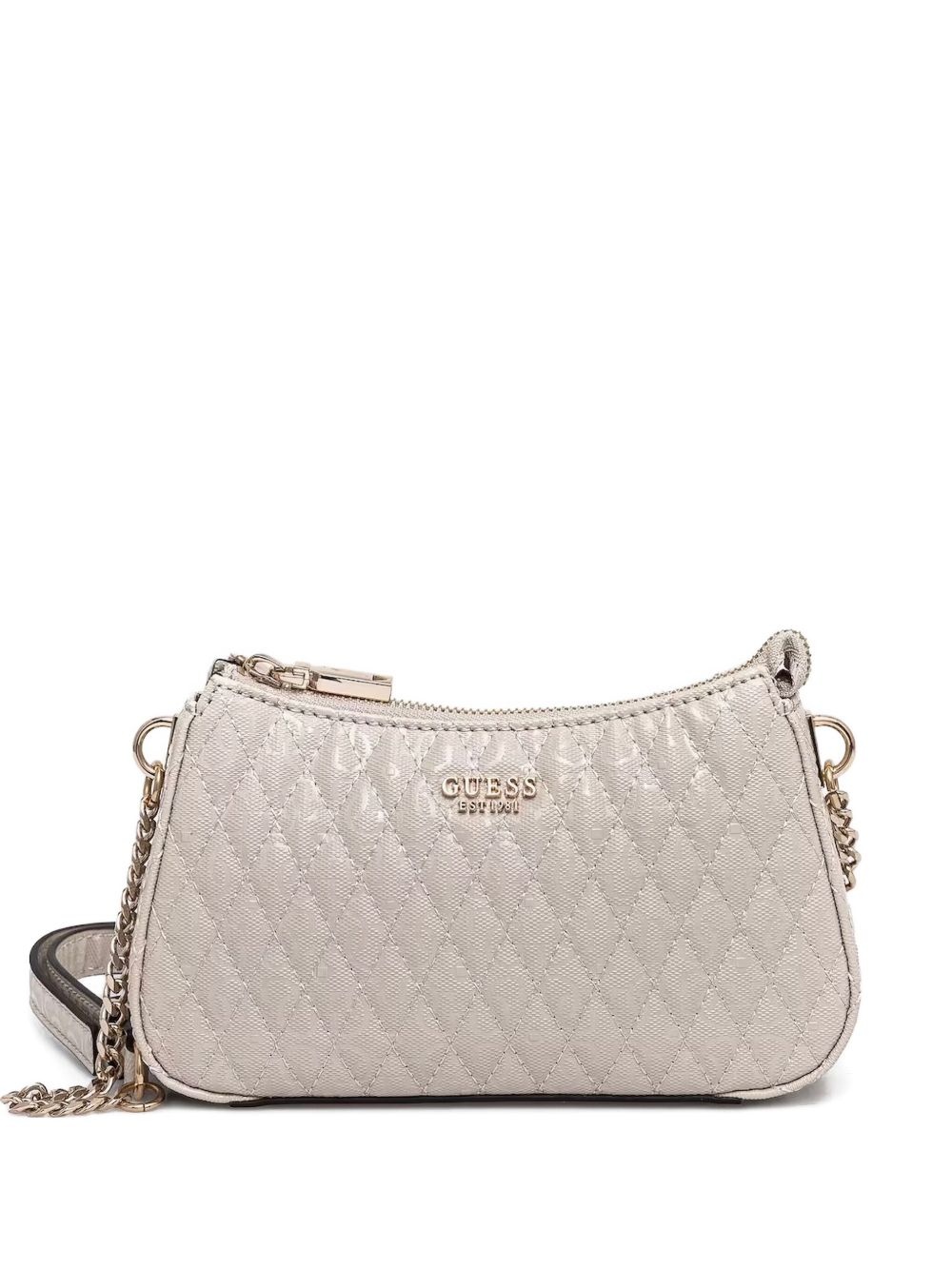 quilted crossbody bag - 1