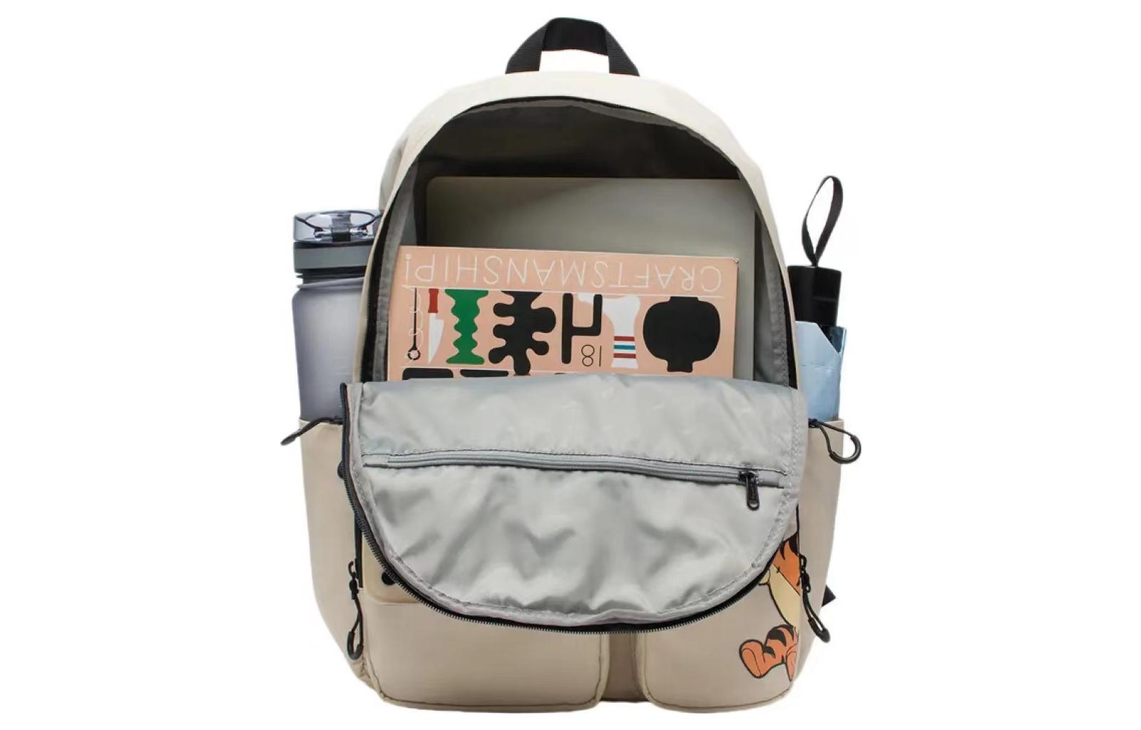 Li-Ning x Disney Graphic Backpack 'Light Brown' ABSS235-5 - 5