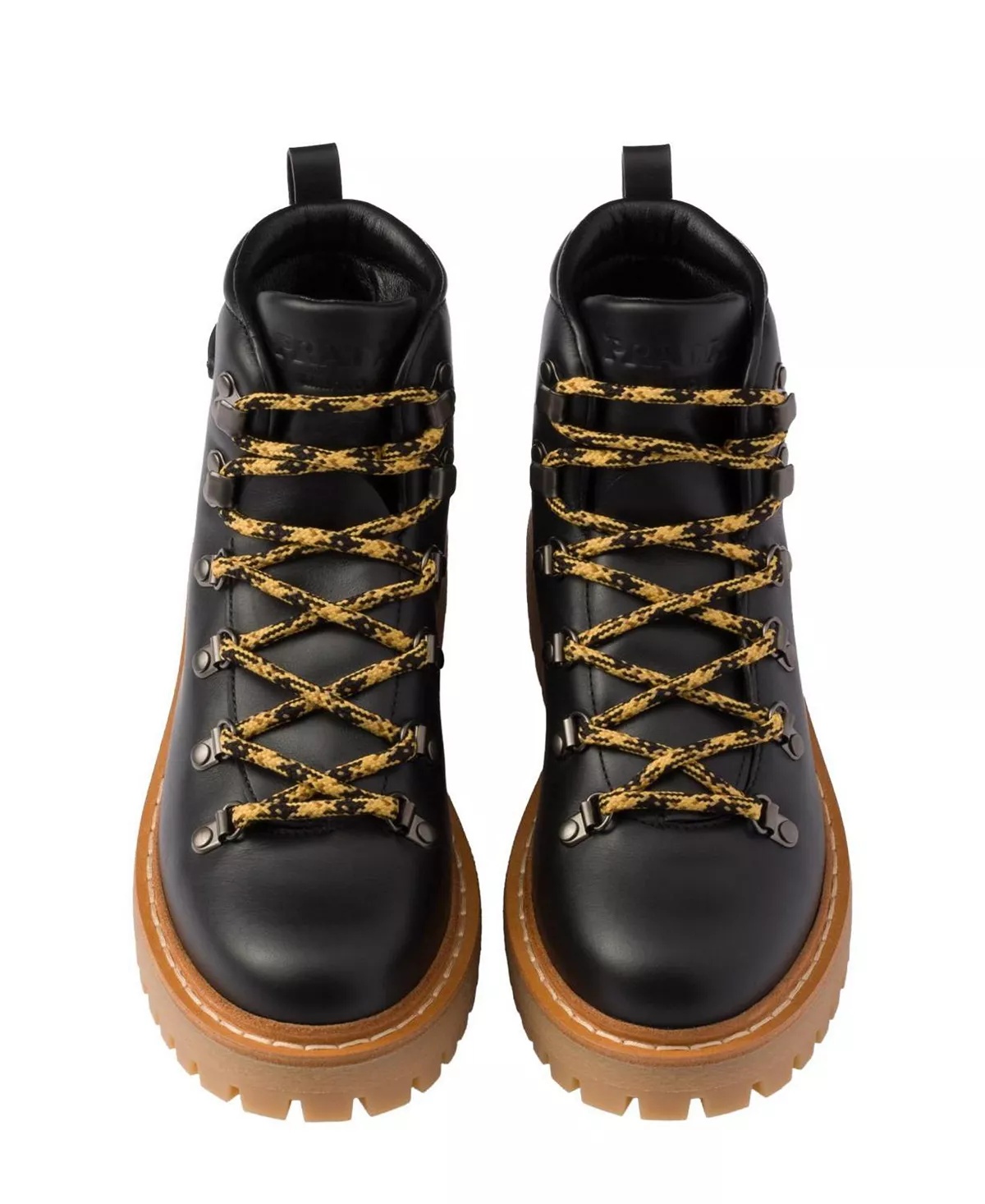 Women's Leather Laced Booties - 4