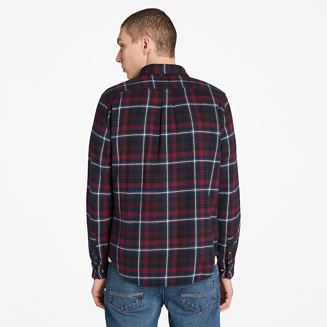 Men's Midweight Flannel Checkered Shirt - 5