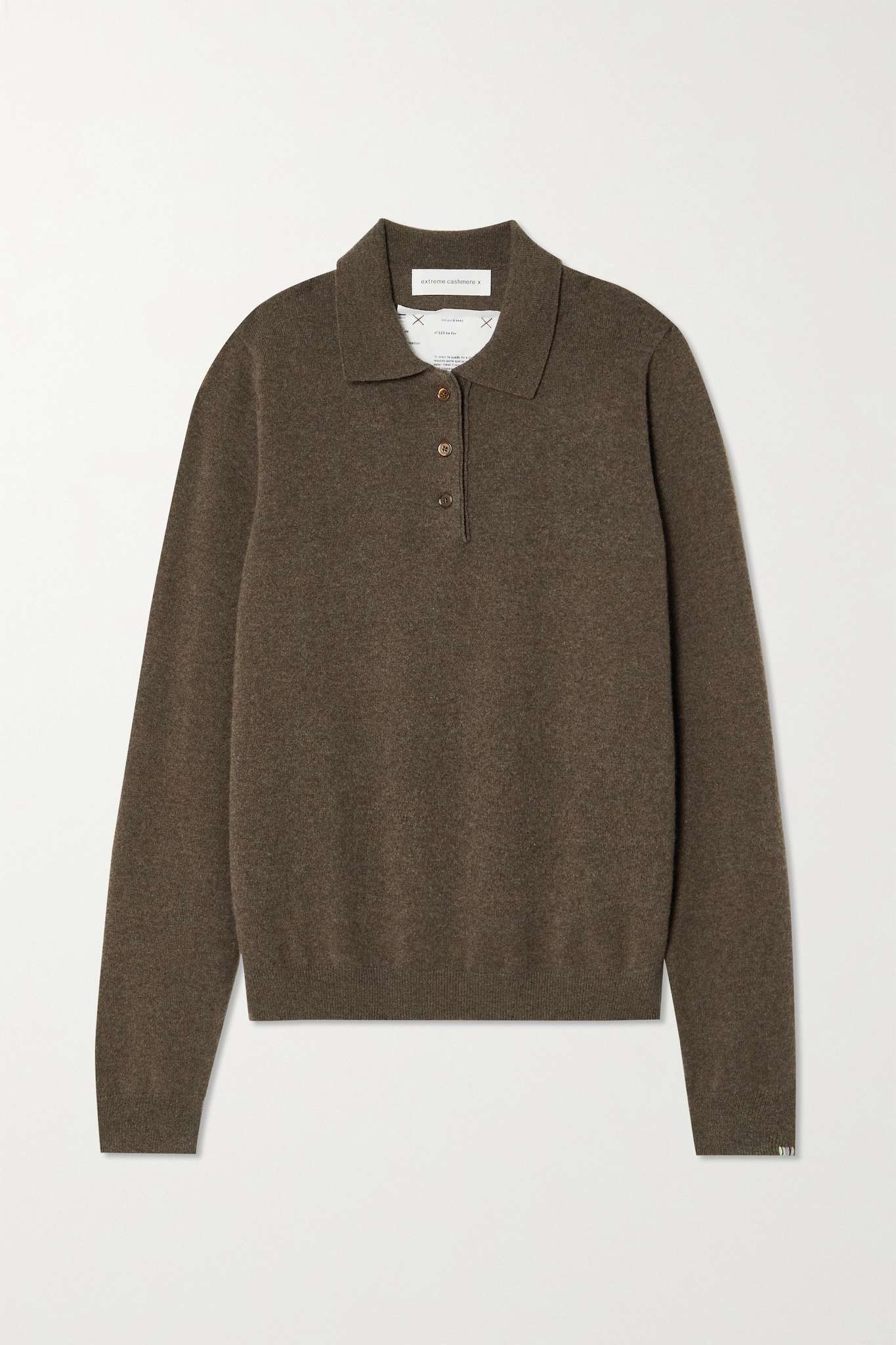 N°223 Be For cashmere-blend polo sweater - 1