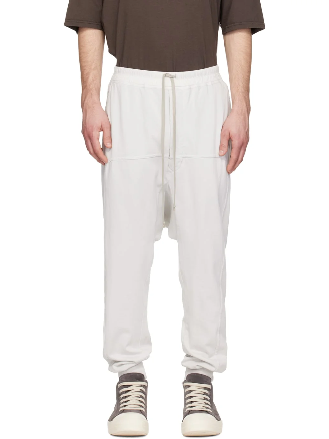 Off-White Temple Drawstring Lounge Pants - 1