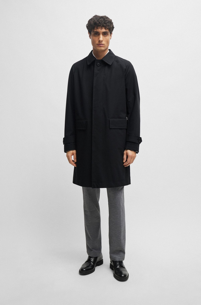 REVERSIBLE CAR COAT IN WATERPROOF PERFORMANCE-STRETCH MATERIAL 7