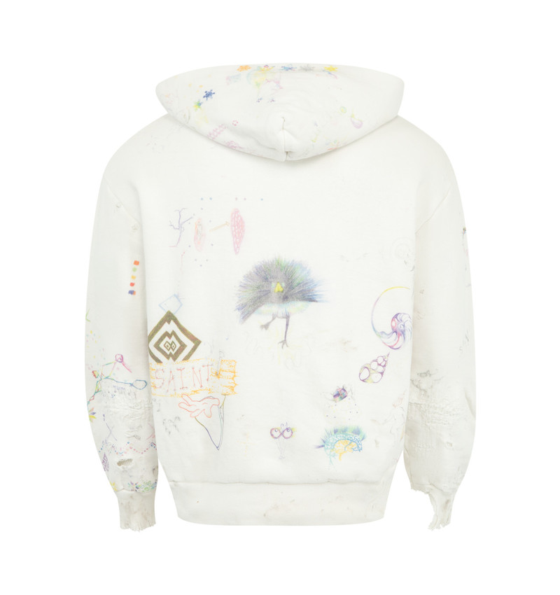SAINT M×××××× COCO DOUBLE FACE HOODIE outlook