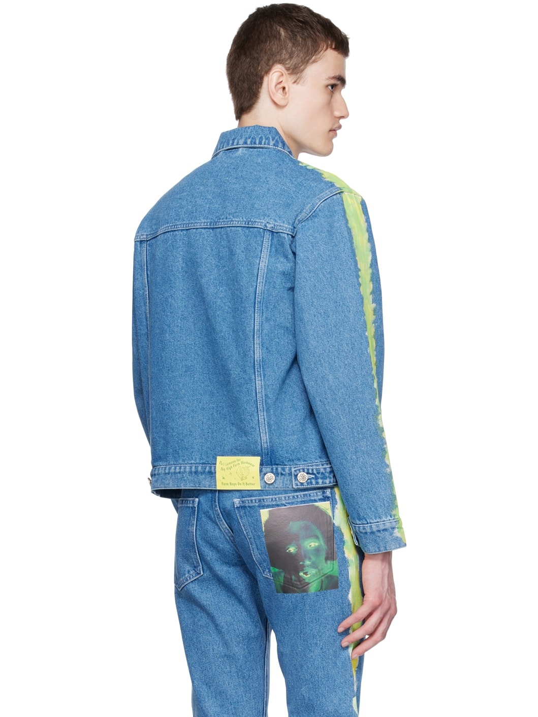 Blue Quil Lemons Edition Denim Jacket - 3