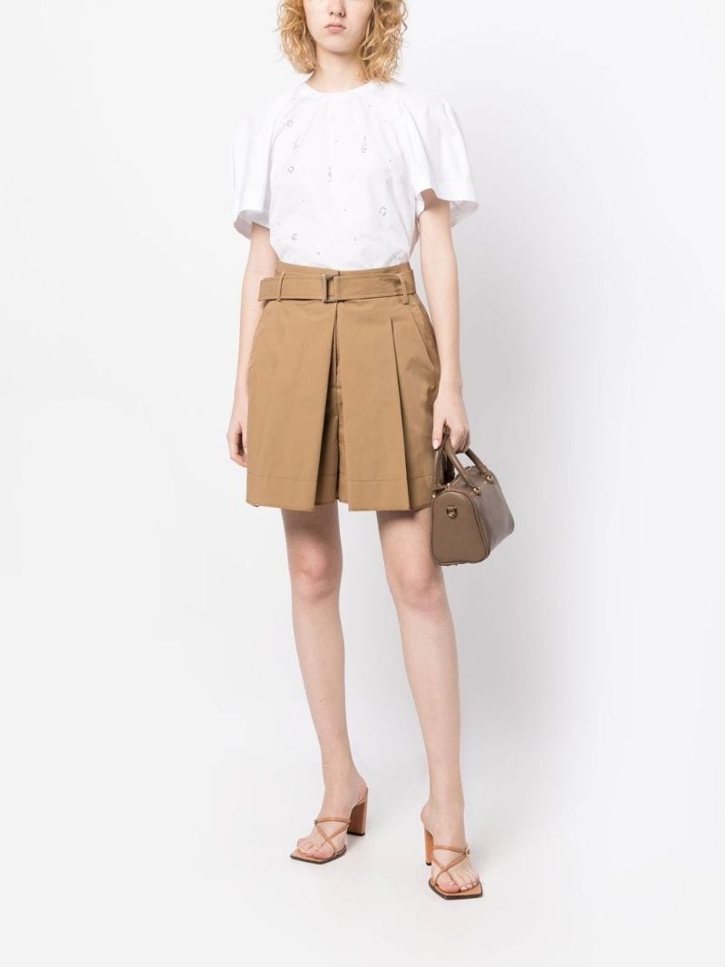 chino pleated short - 2