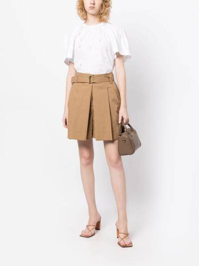 3.1 Phillip Lim chino pleated short outlook