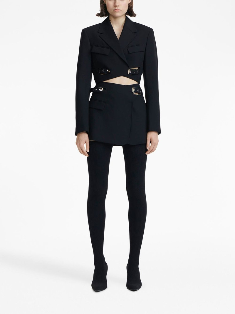 Dion Lee Interlock cropped blazer outlook