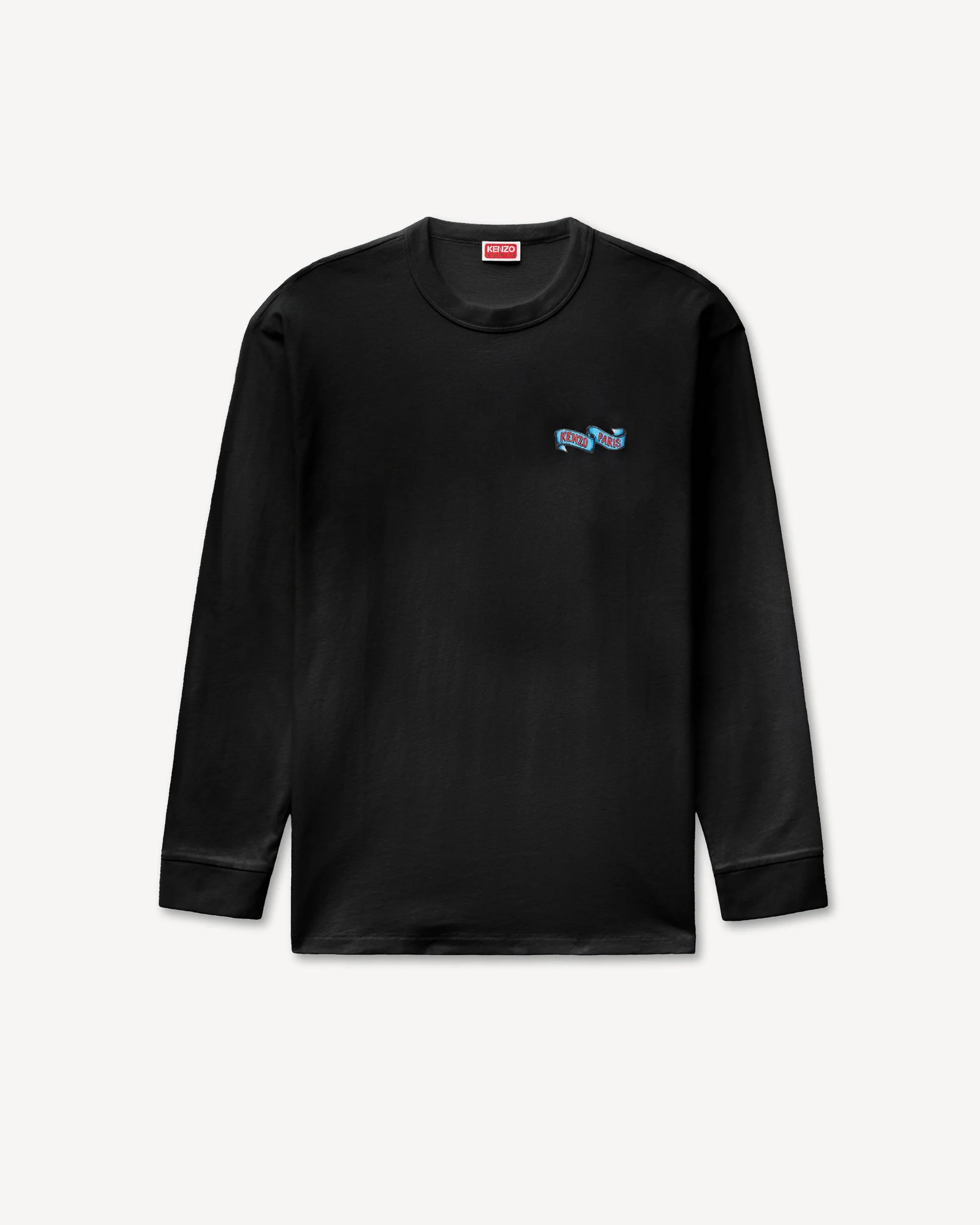 'KENZO Jumping Tiger' long sleeves T-shirt in cotton - 1