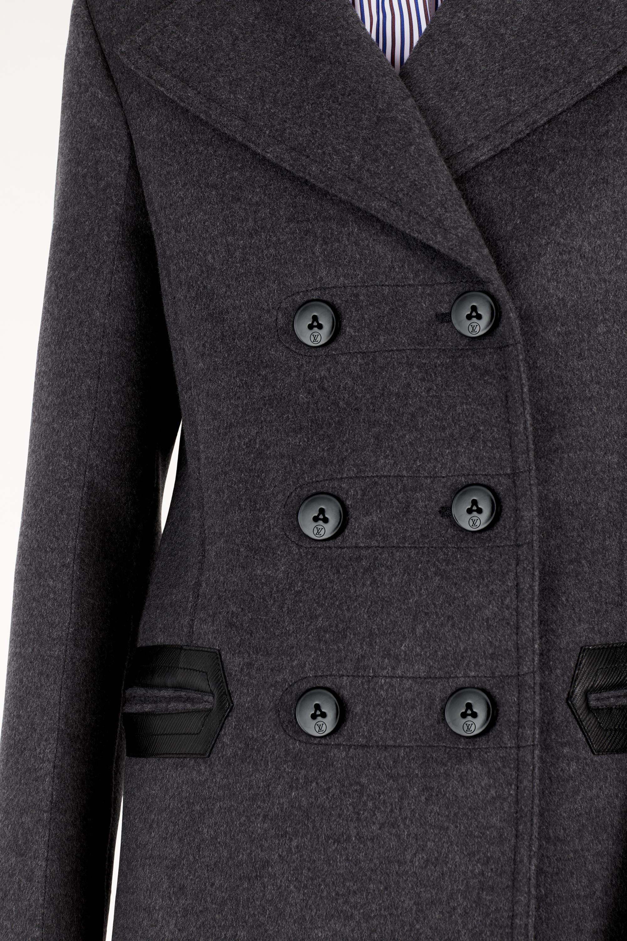 Wool Peacoat - 3