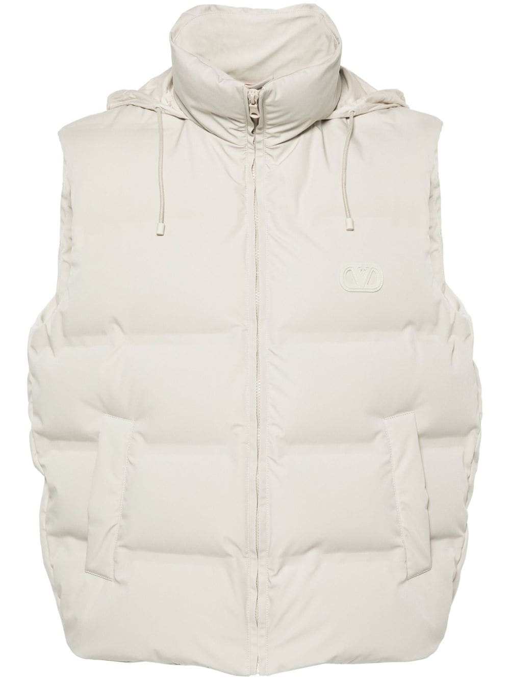 Maxi-VLogo down gilet - 1