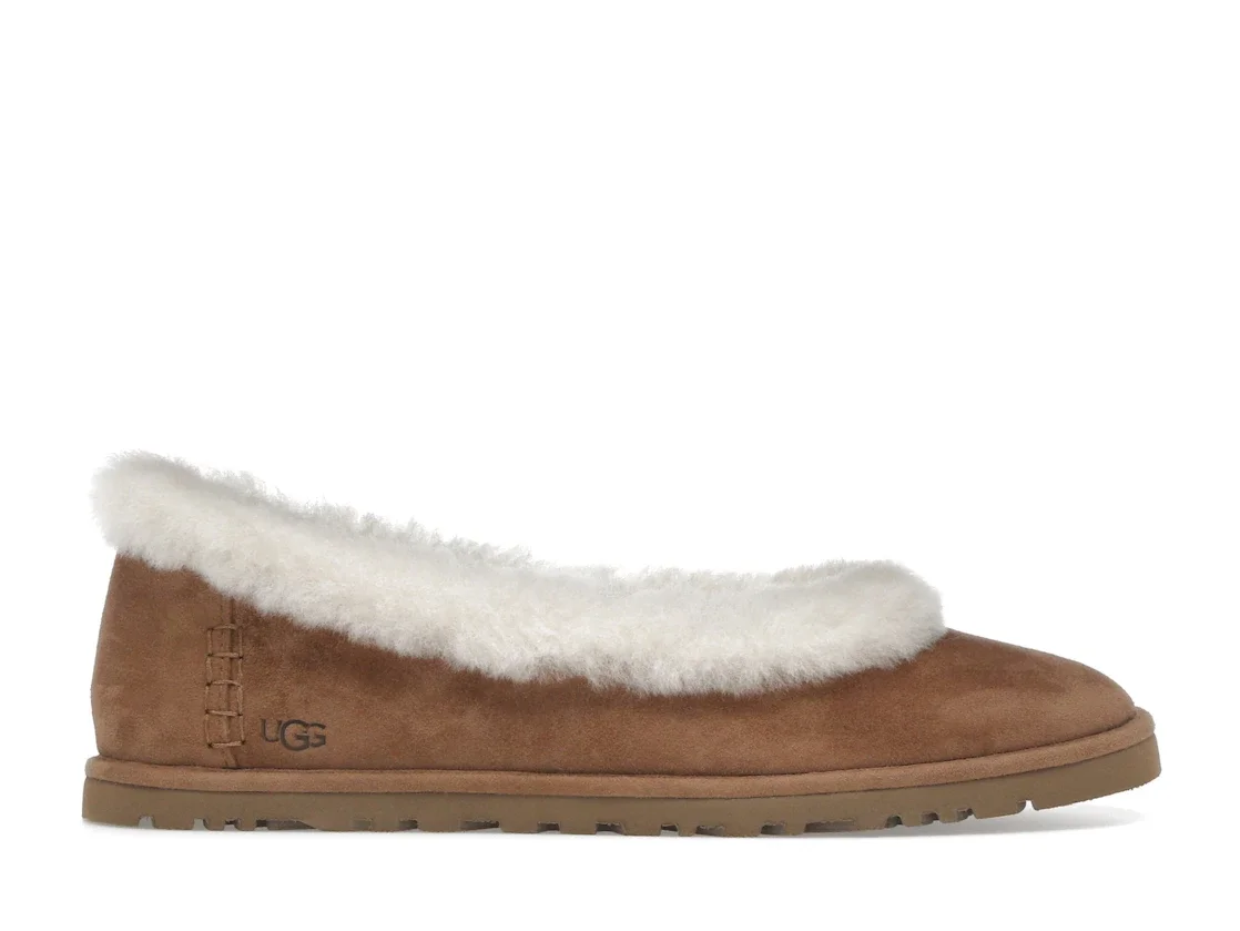 UGG Zora Ballet Flat Chestnut (Women's) - 1
