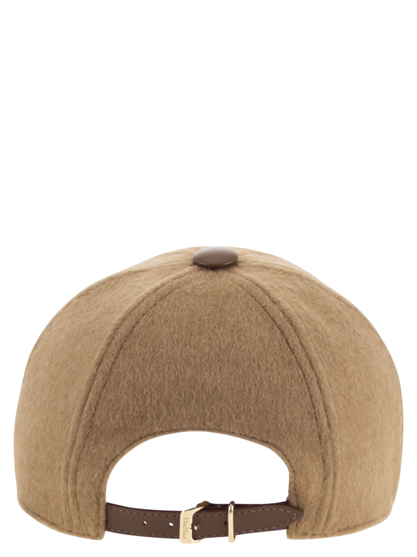Maxmara Women Fedora - Camel Baseball Cap - 2