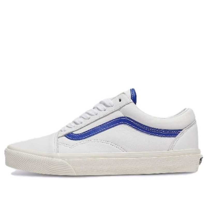 Vans Old Skool 'White Blue Leather' VN0007NTZ5D - 1