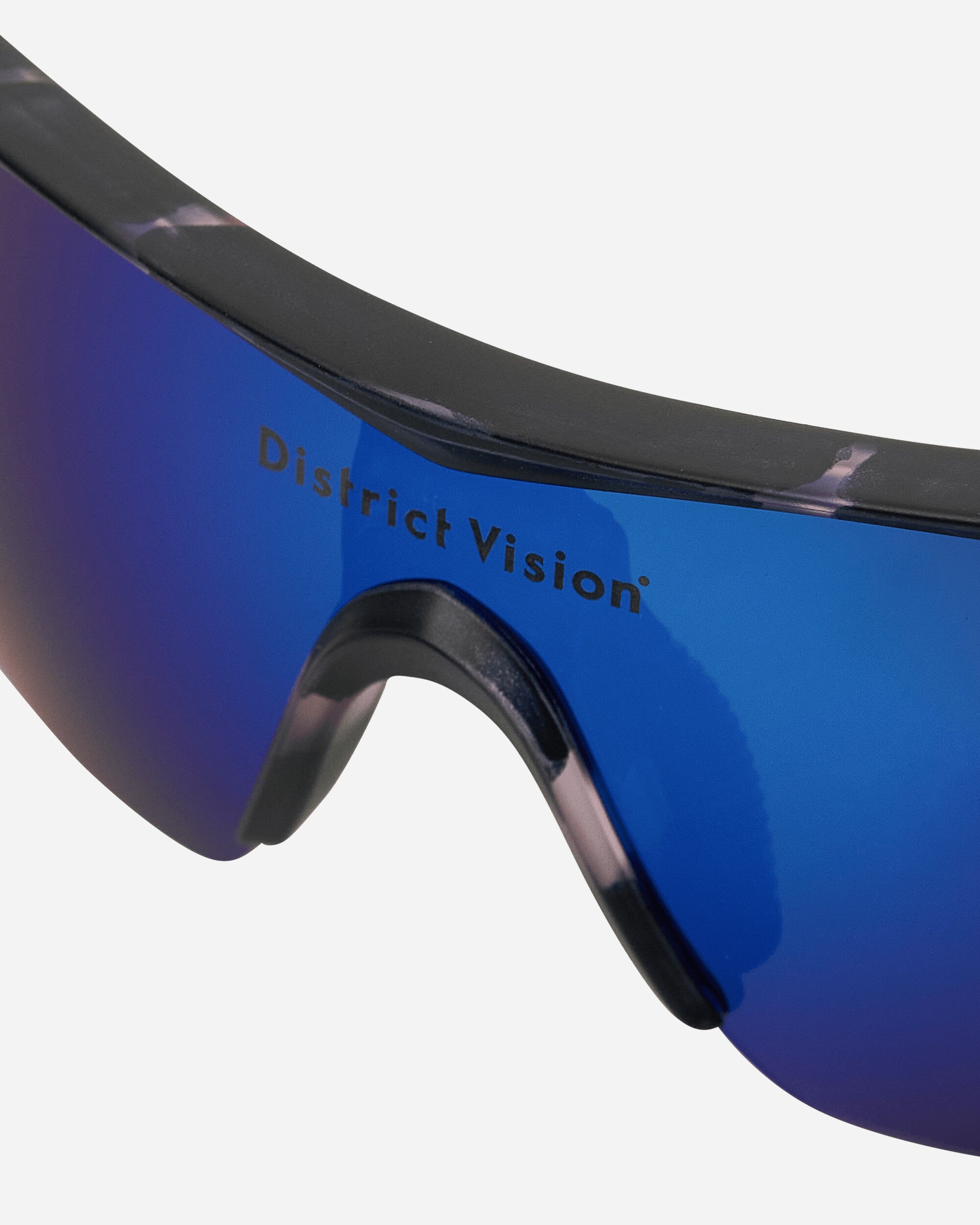 Junya Racer Sunglasses Navy Pink Mosaic / D+ Blue - 6