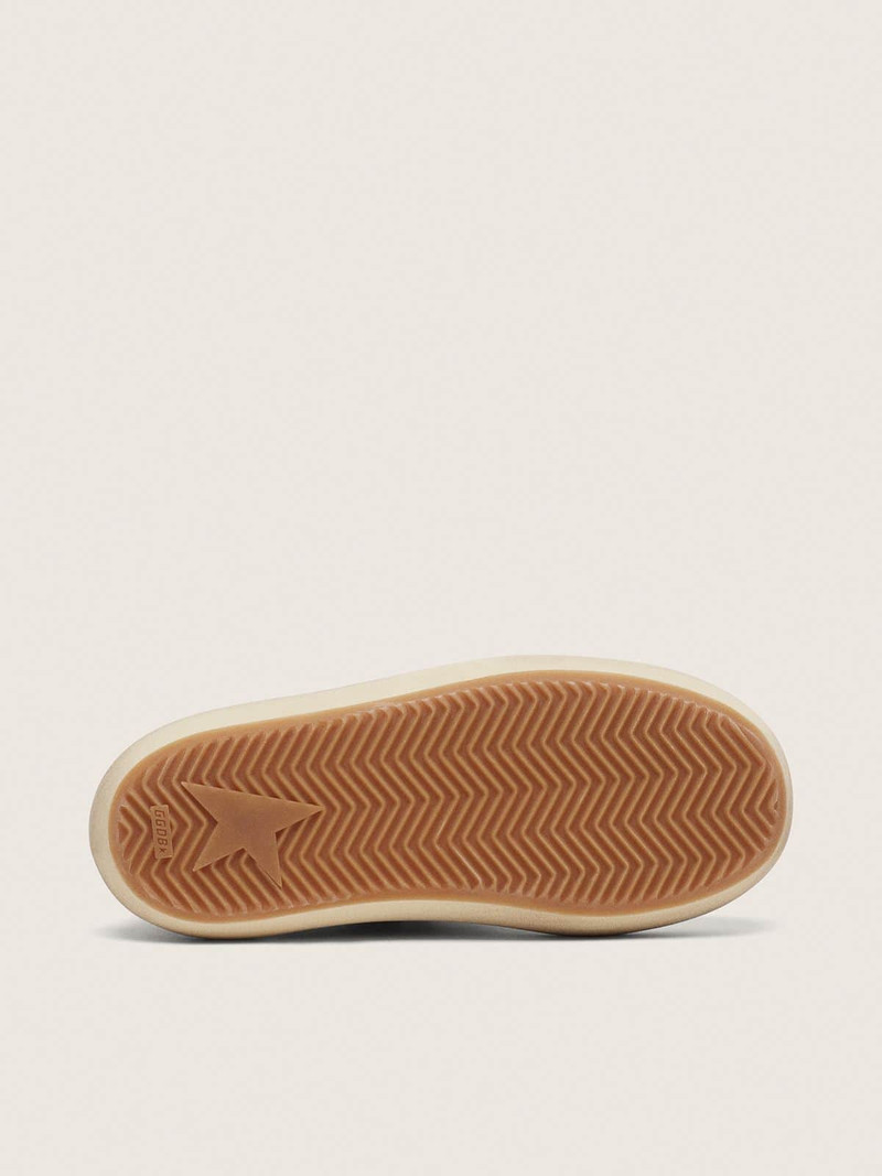 Women’s Space-Star in old rose suede with shearling lining 5