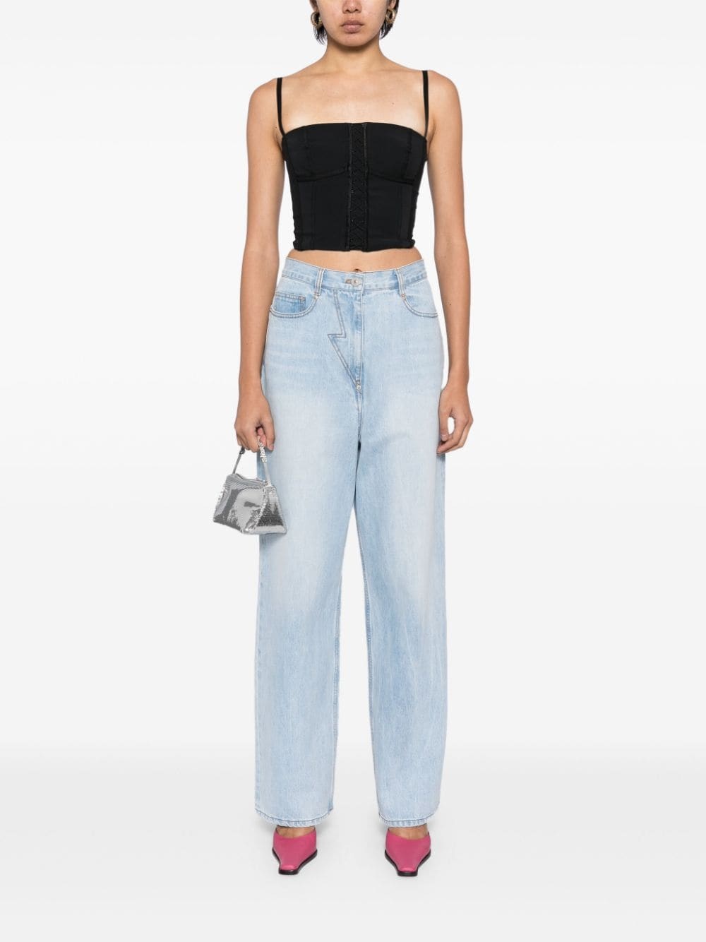 tapered-leg jeans - 2