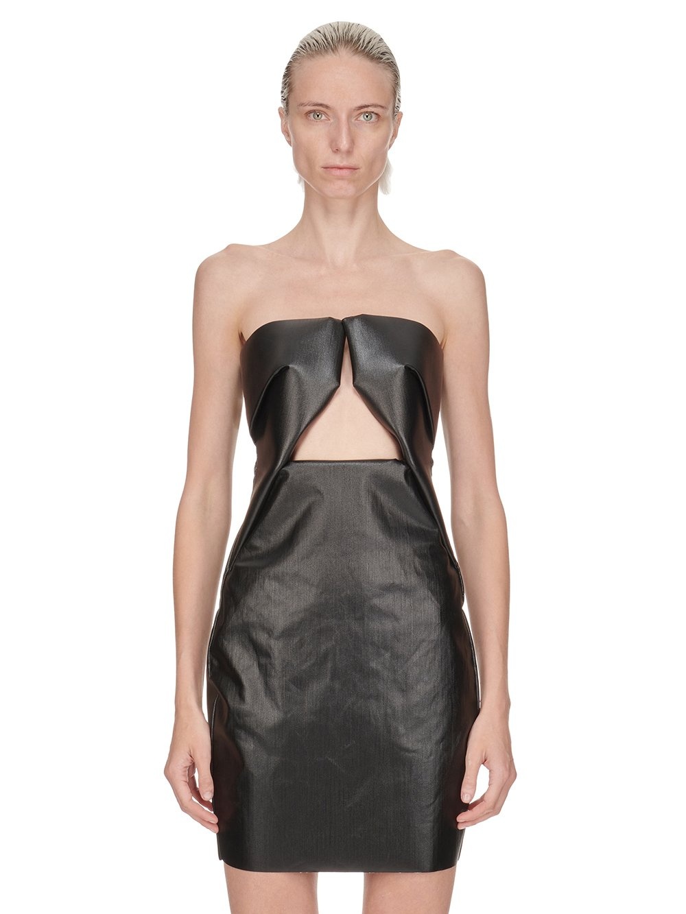 ワンピース Rick Owens Abito Lungo S M Abito lungo smanicato con cut-out in nero - donna - RICK
