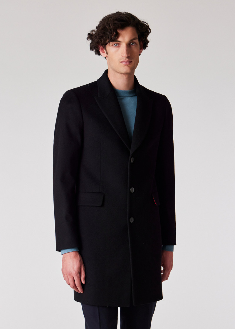 Wool-Cashmere Epsom Coat 5