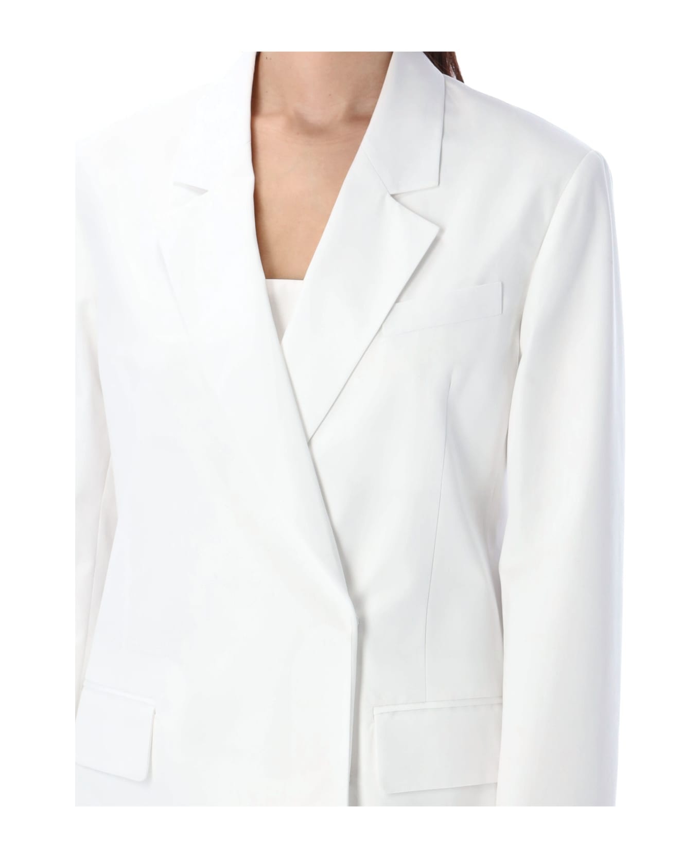 Compact Poplin Blazer - 3