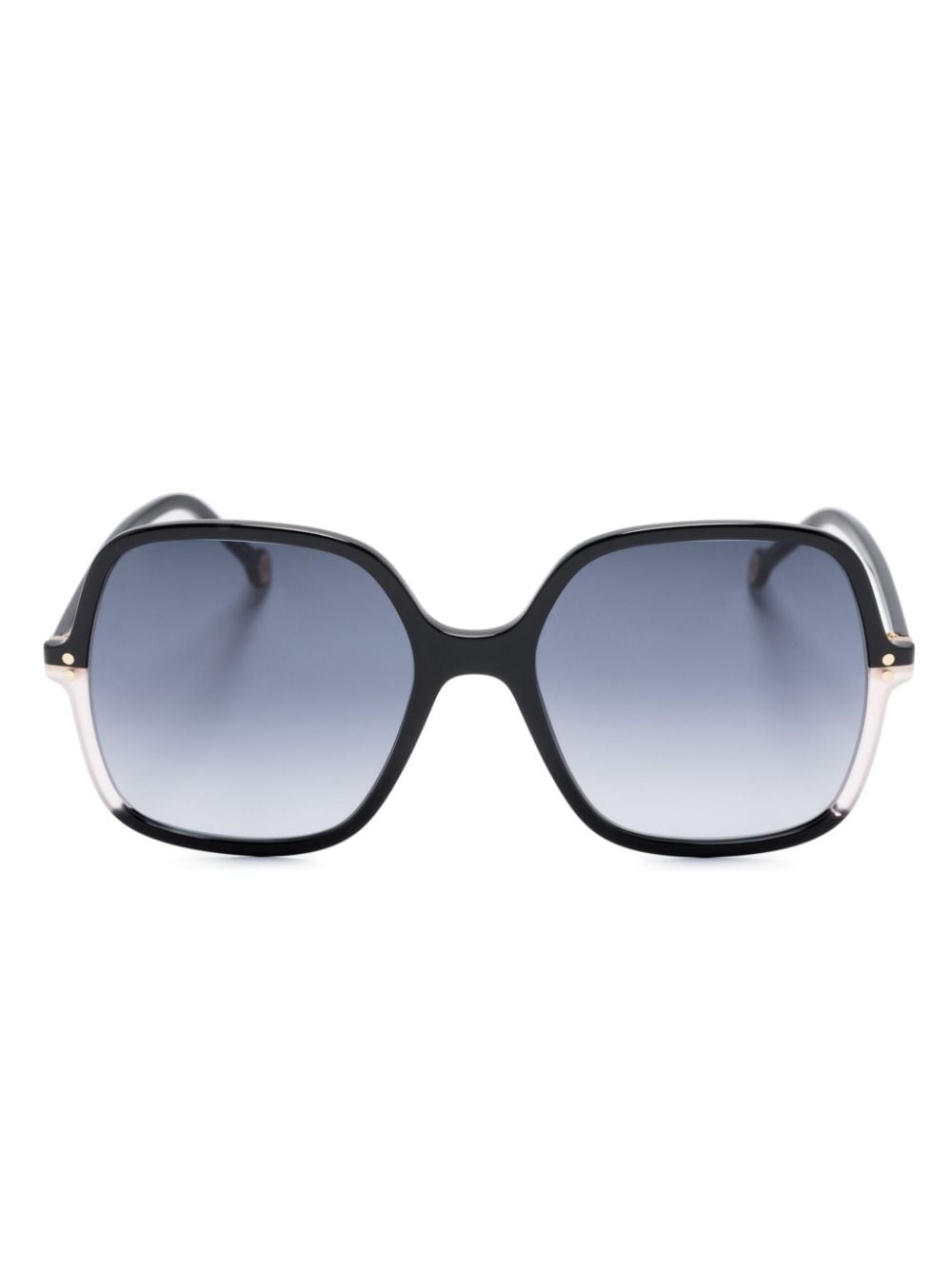 oversize-frame sunglasses - 1