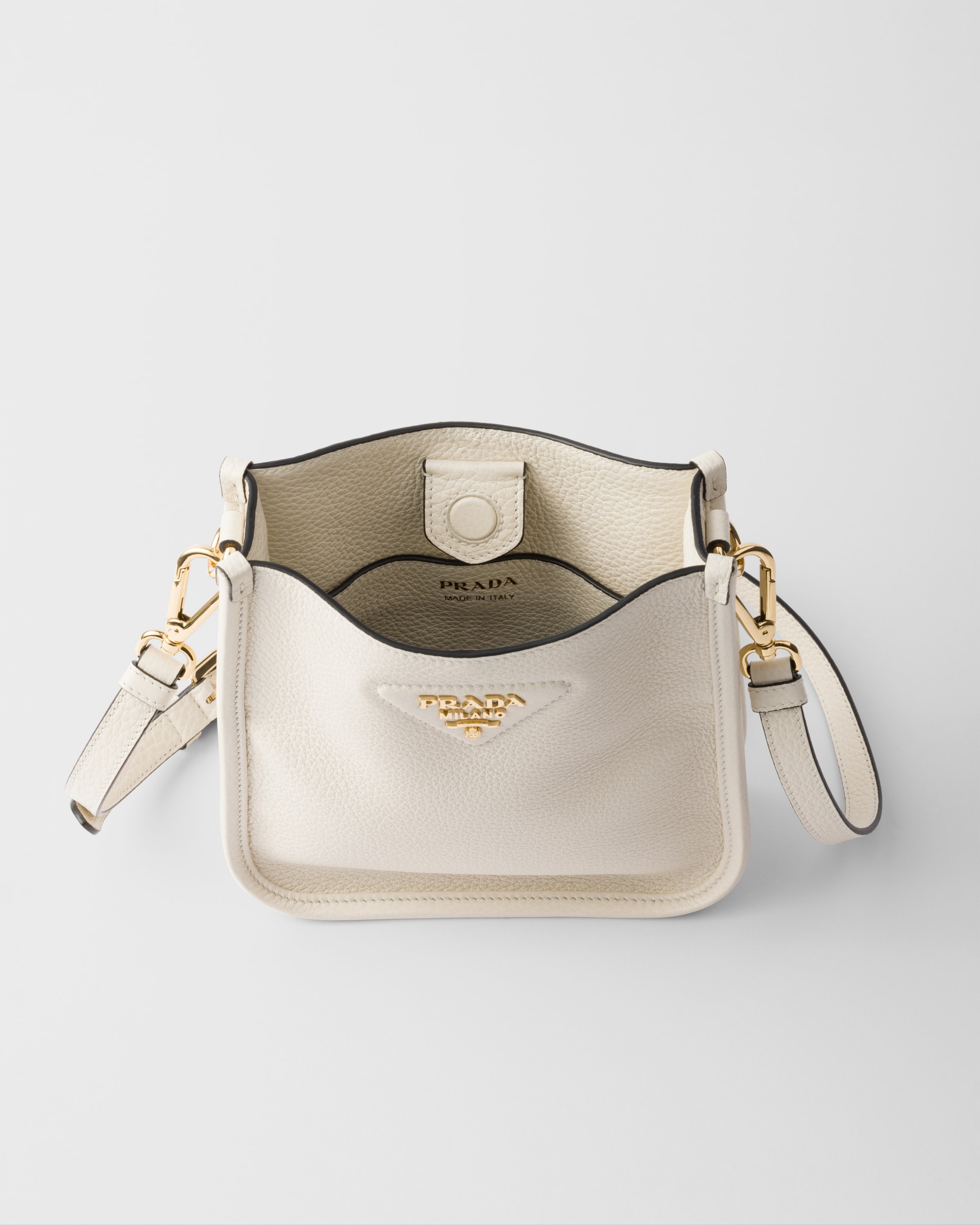 Leather mini shoulder bag - 4