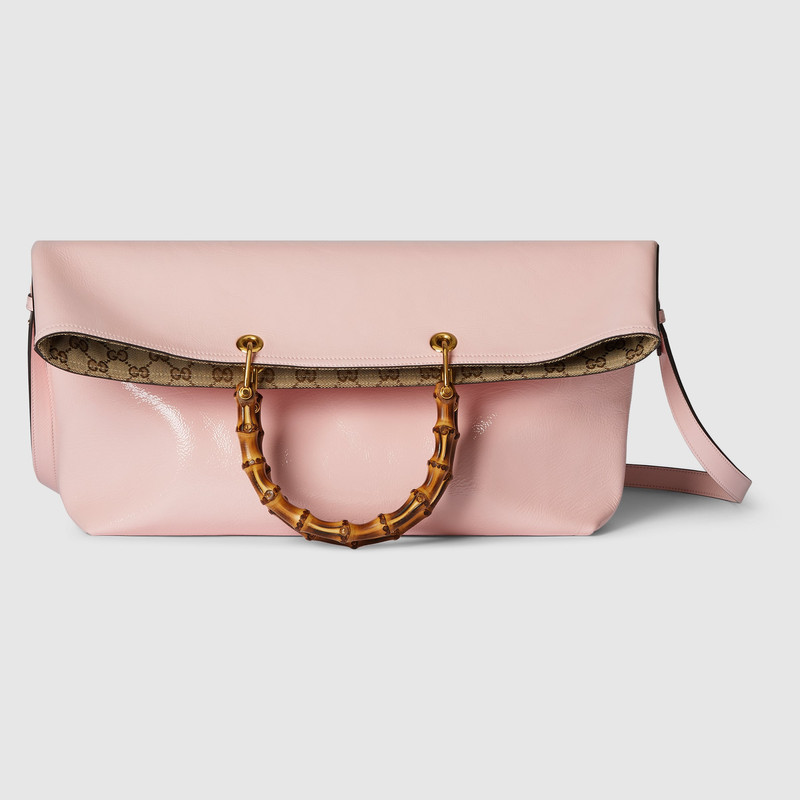 Bamboo large reversible tote bag 7