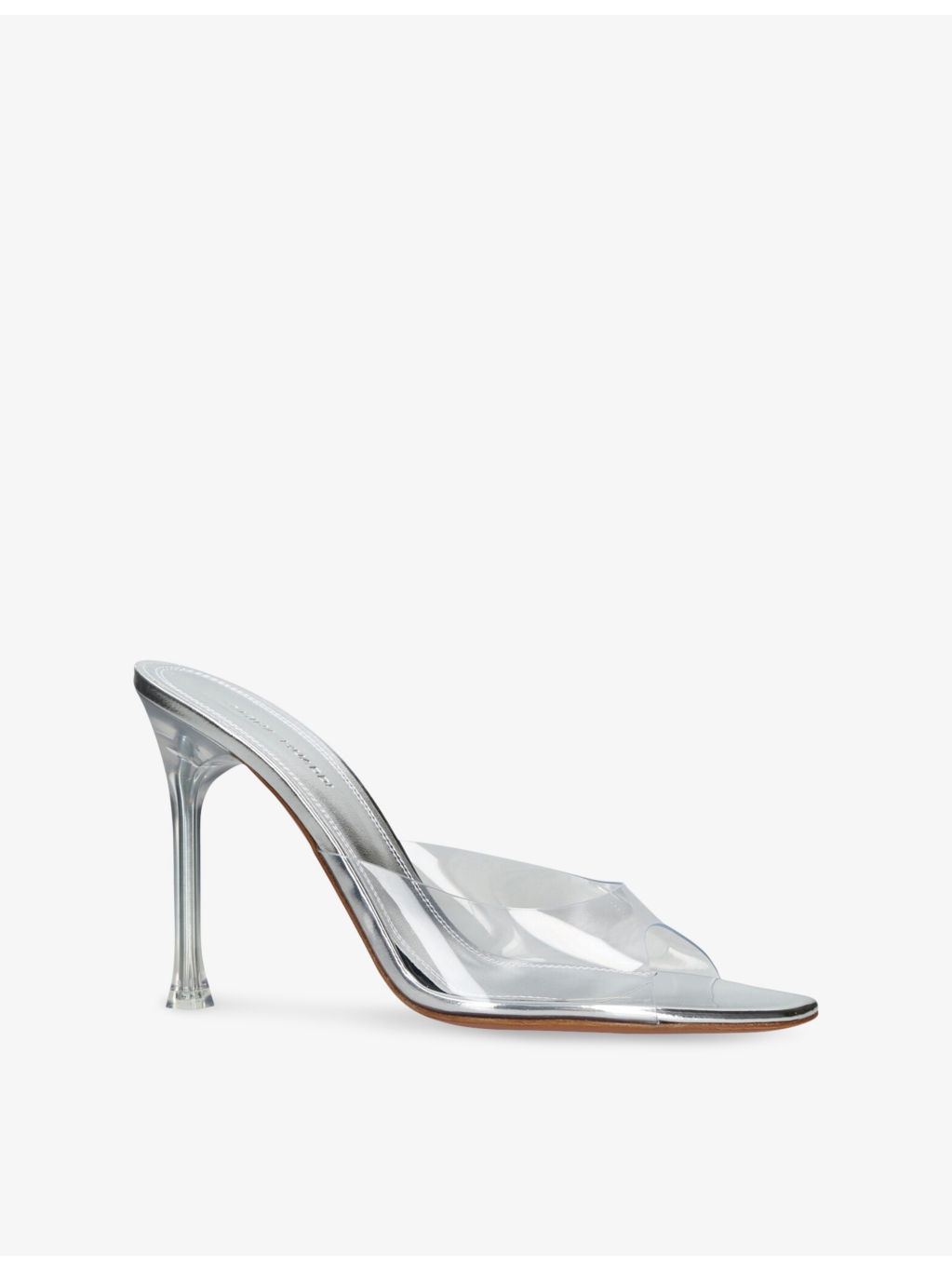 Alexa 95 PVC Heeled Mules - 3