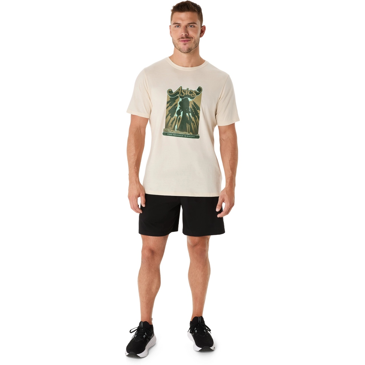 UNISEX ASICS WANDER SHORT SLEEVE TEE - 6