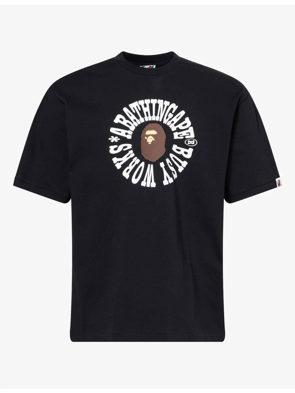 Busy Works Logo-Print Cotton T-Shirt - 1