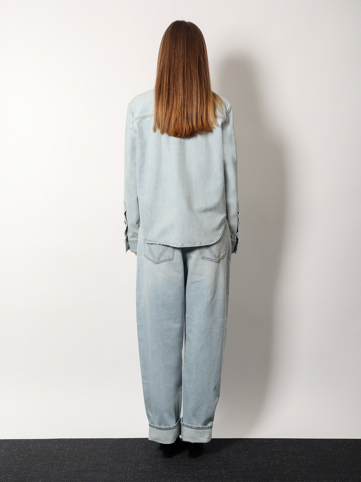 Bottega Veneta Denim Shirt With Extra Bleach Wash - 3