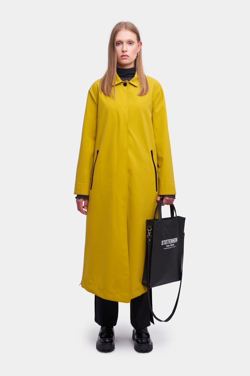 Stutterheim Hornstull Matte Long Raincoat Gold outlook