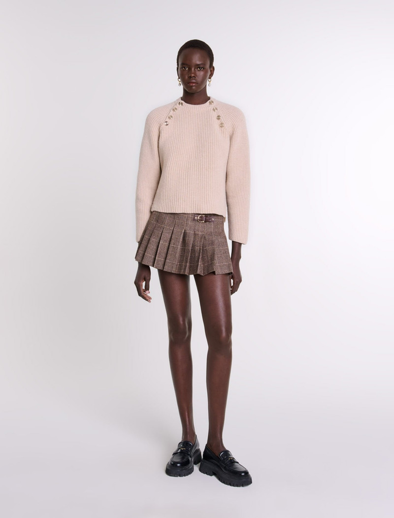 maje Ribbed wool jumper outlook
