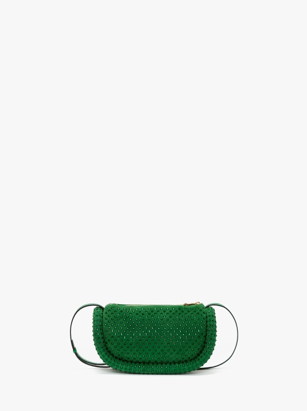 BUMPER-12 LEATHER CROSSBODY BAG WITH CRYSTAL - 3