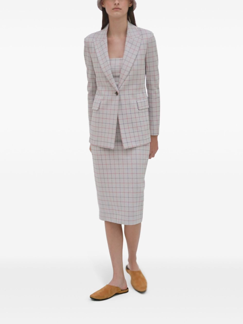 pull-on pencil skirt - 2