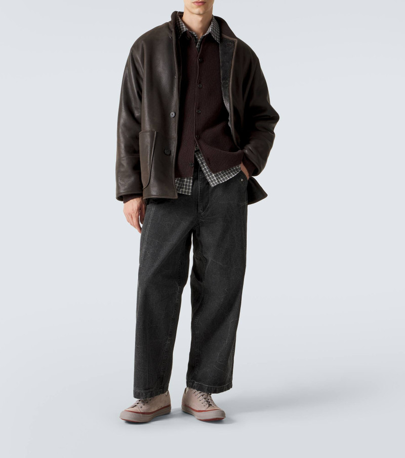 A.PRESSE Leather jacket outlook