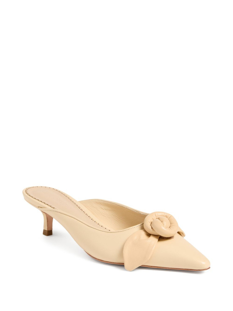 Cinq à Sept Layla rose-detail heel mules outlook