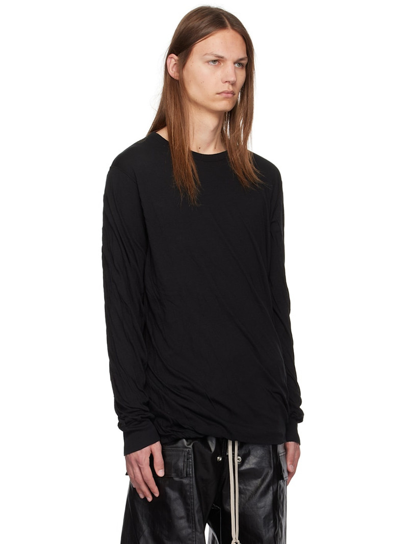Black Porterville Double Long Sleeve T-Shirt 2