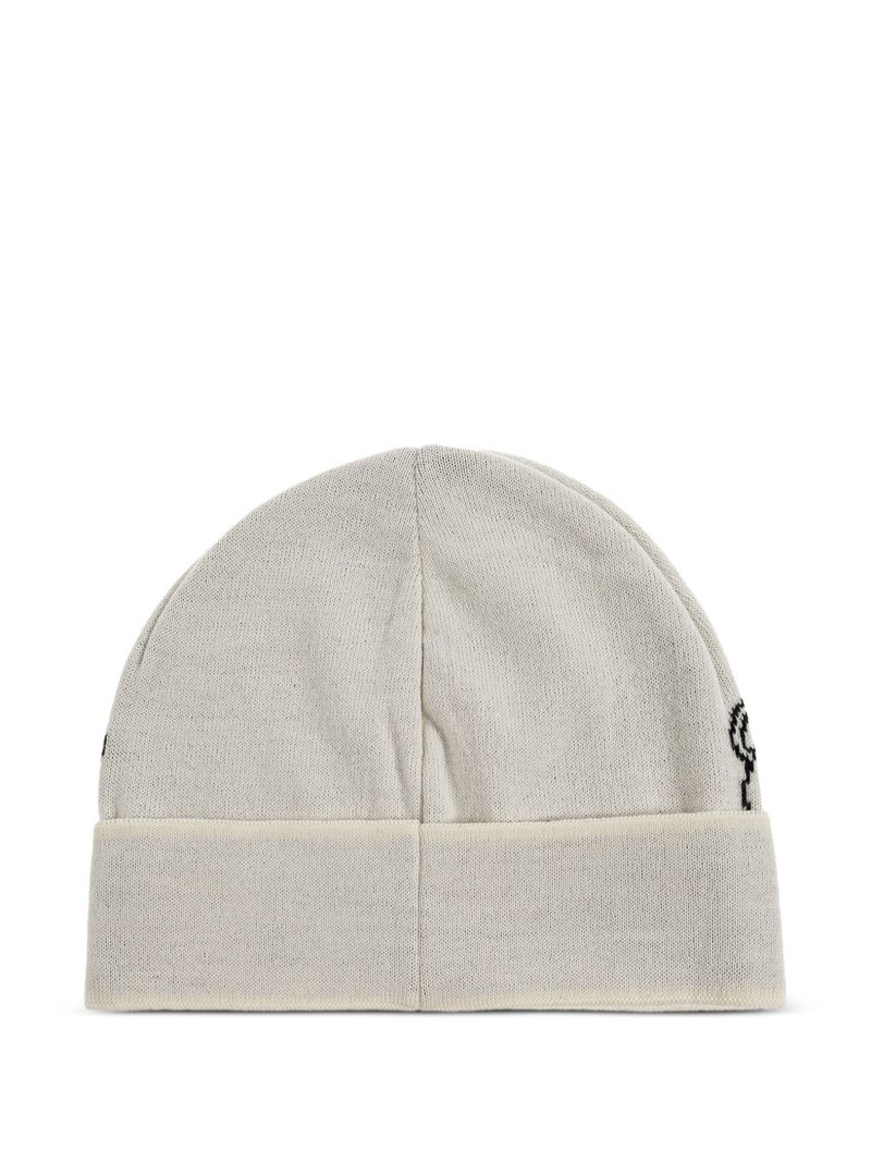 Moschino teddy logo beanie hat outlook