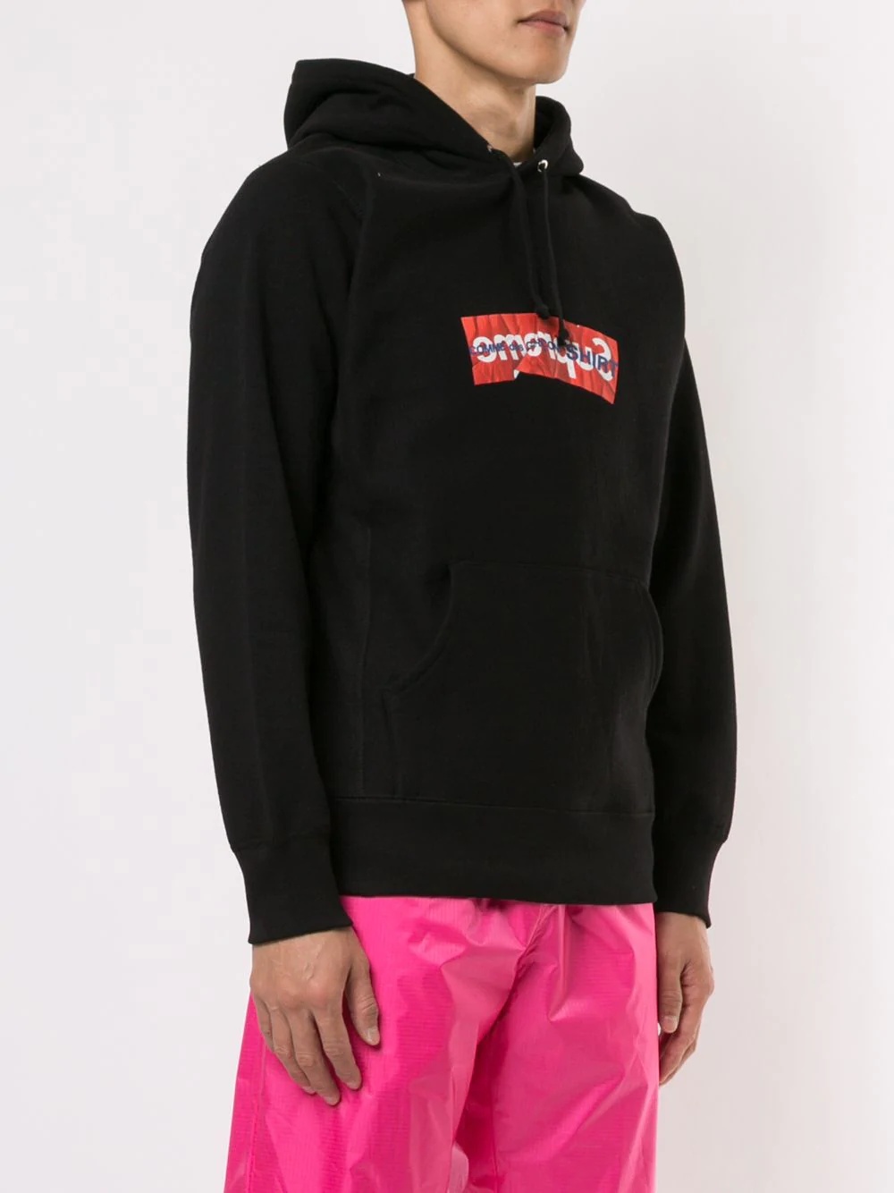 x Commes Des Garcon logo hoodie - 3