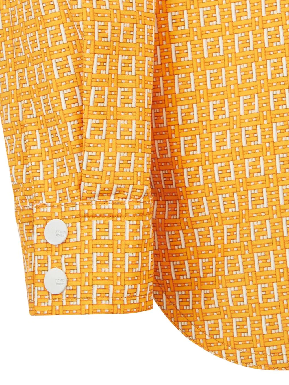 long-sleeved FF-print shirt - 3